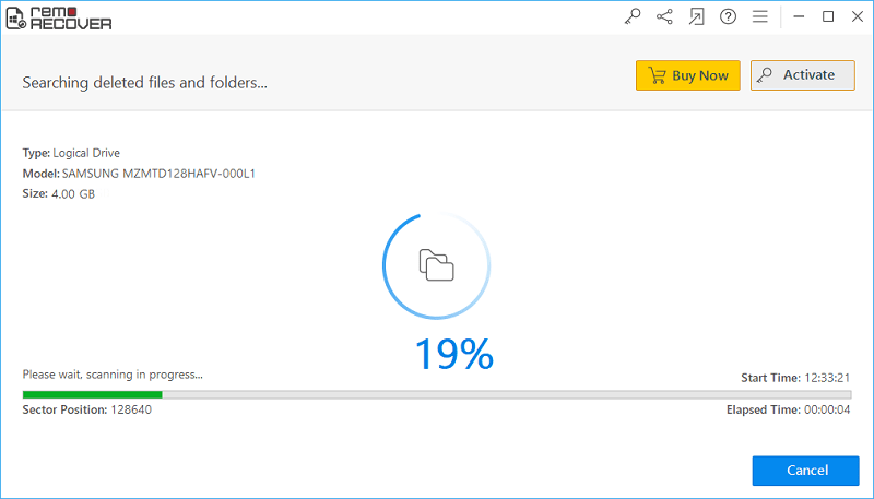 Select Logical Drive